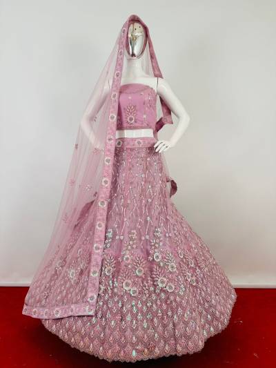 ZARINA BY SAGAR IMPEX DESIGNER NET LEHENGA CHOLI WHOLESALER IN SURAT